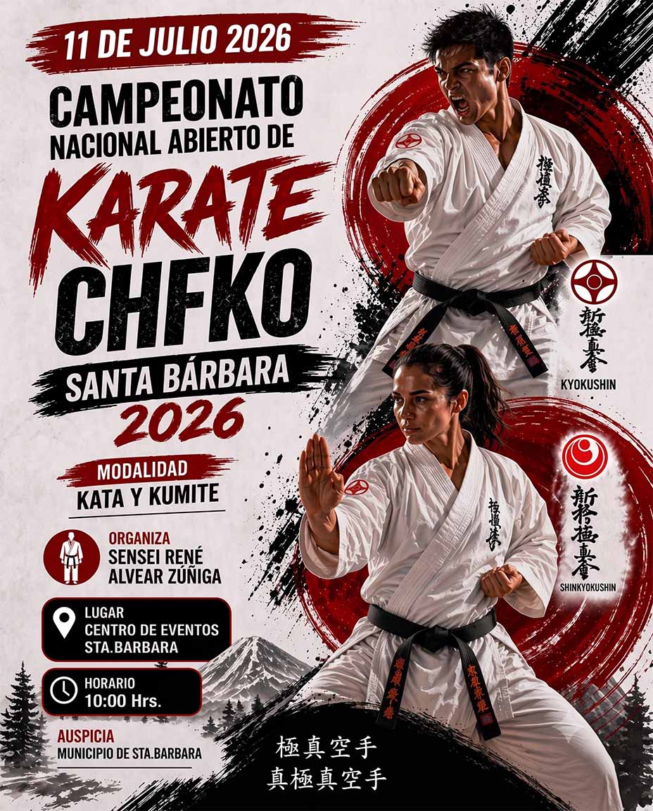 Transmisión en vivo del Campeonato Nacional de Karate CHFKO producida por LaTécnica.cl, señal principal